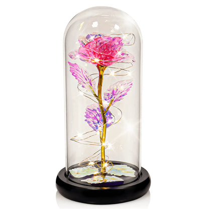 Eternal Galaxy Rose Display